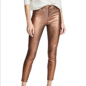 L’Agence Margot High Rise Skinny Jean Bronze